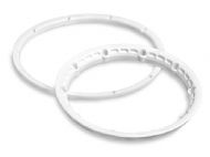 HPI BAJA 3270 - HEAVY DUTY WHEEL BEAD LOCK RINGS (WHITE/FOR 2 WHEELS)